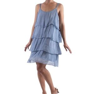 GIGI MODA AMABILE RUFFLED DRESS
